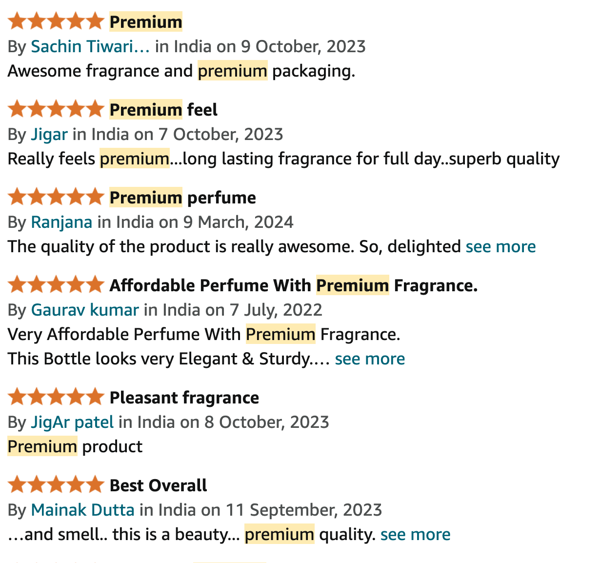 The Man Company amazon product reviews